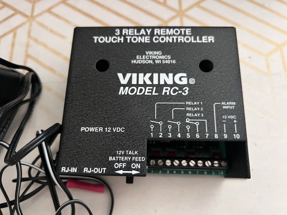 Viking RC-3  3 relay remote touch tone controller