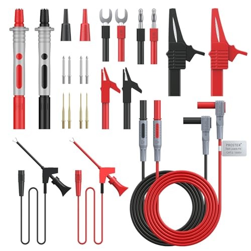 Electrical Multimeter Test Lead 24pcs - Multitester Leads Test Leads 24pcs