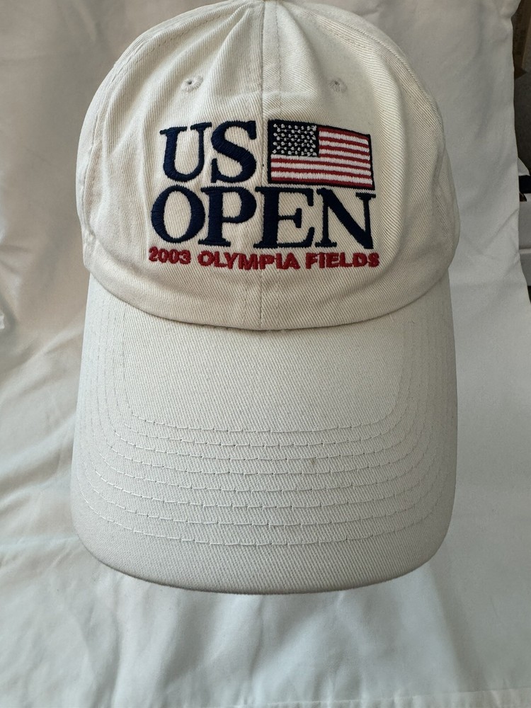 2003 U.S. Open Olympia Fields Light Beige Adjustable Hat