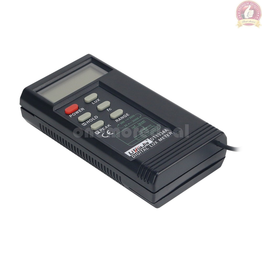 20000Lux Digital LUX Light Meter High-Precision With Reading Holding Function