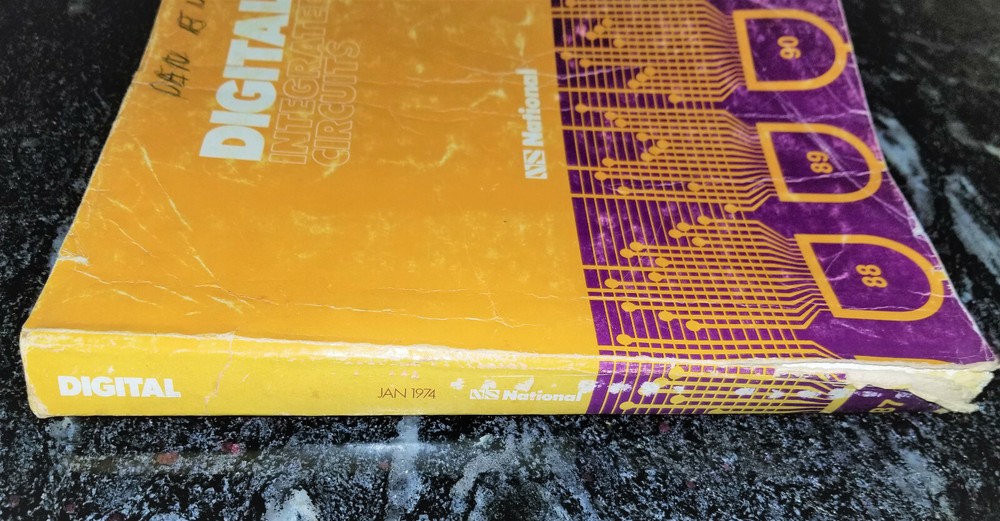 USED 1974 National Digital Integrated Circuits Databook