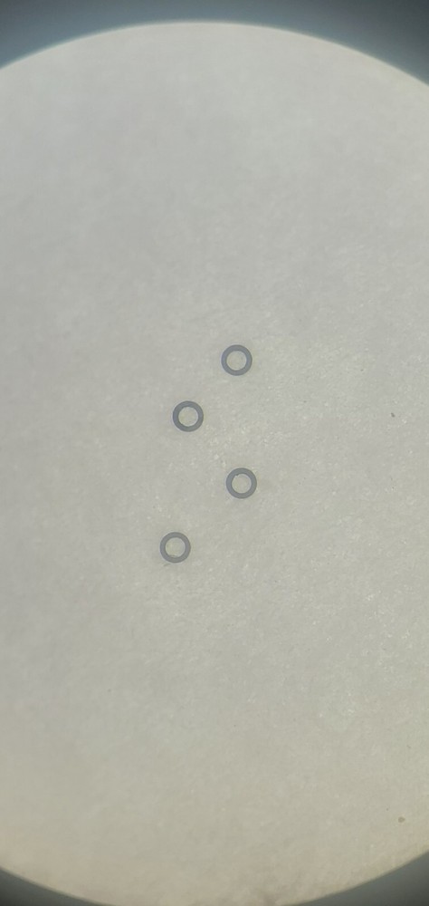 2000 extremely small FERRITE Magnetic CORES. antique computer MEMORY. Rare &cool