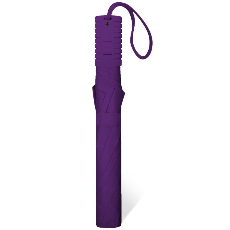 Windproof Auto Open Umbrella Waterproof Compact Folding Canopy Travel Use