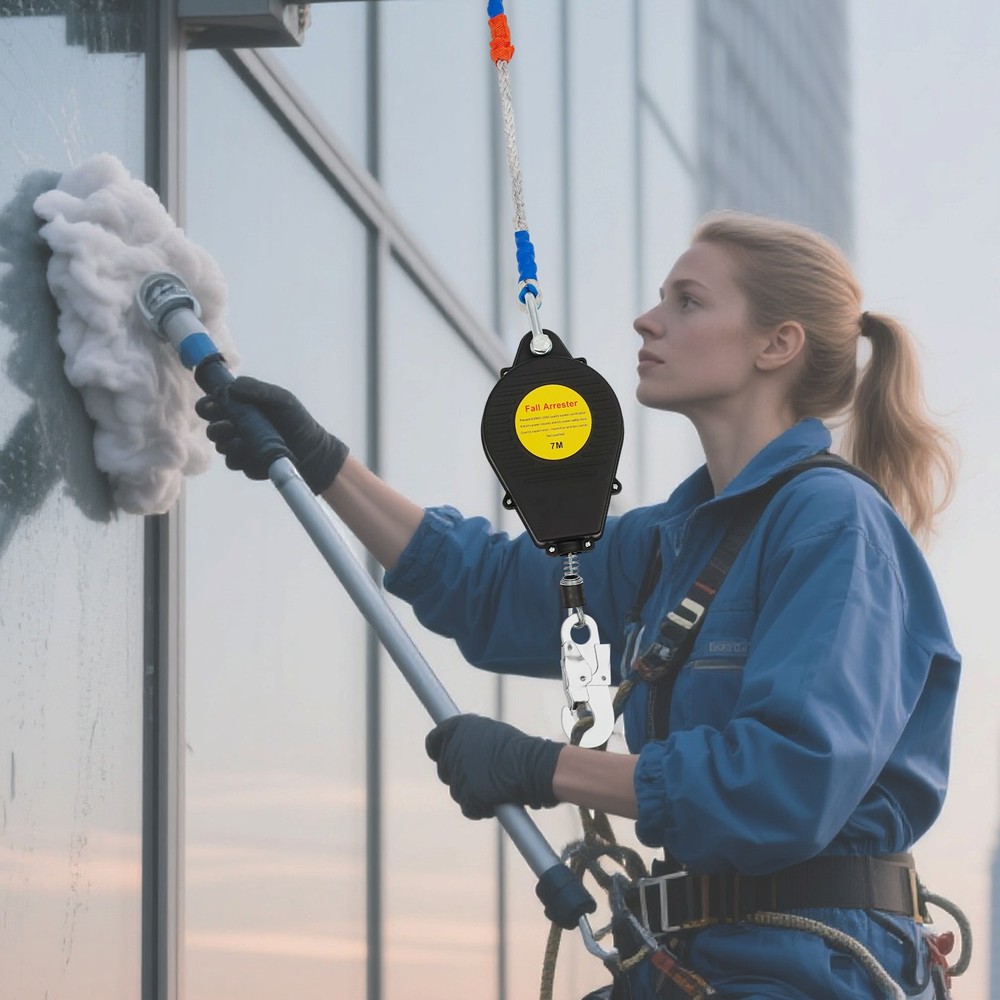 Self-Retractable Fall Arrester Fall Arrest Protector Fall Protection Gear 150kg