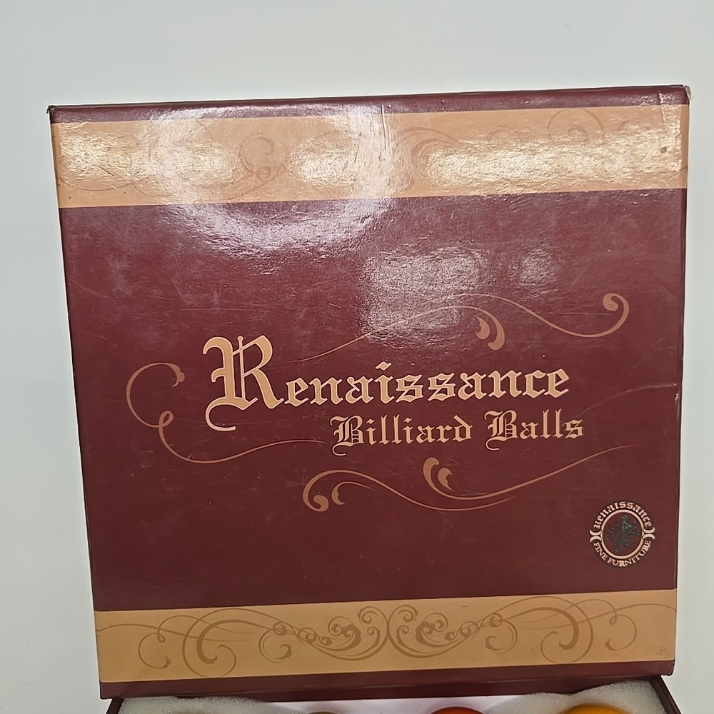Renaissance Pool / Billiard Balls Professional Quality