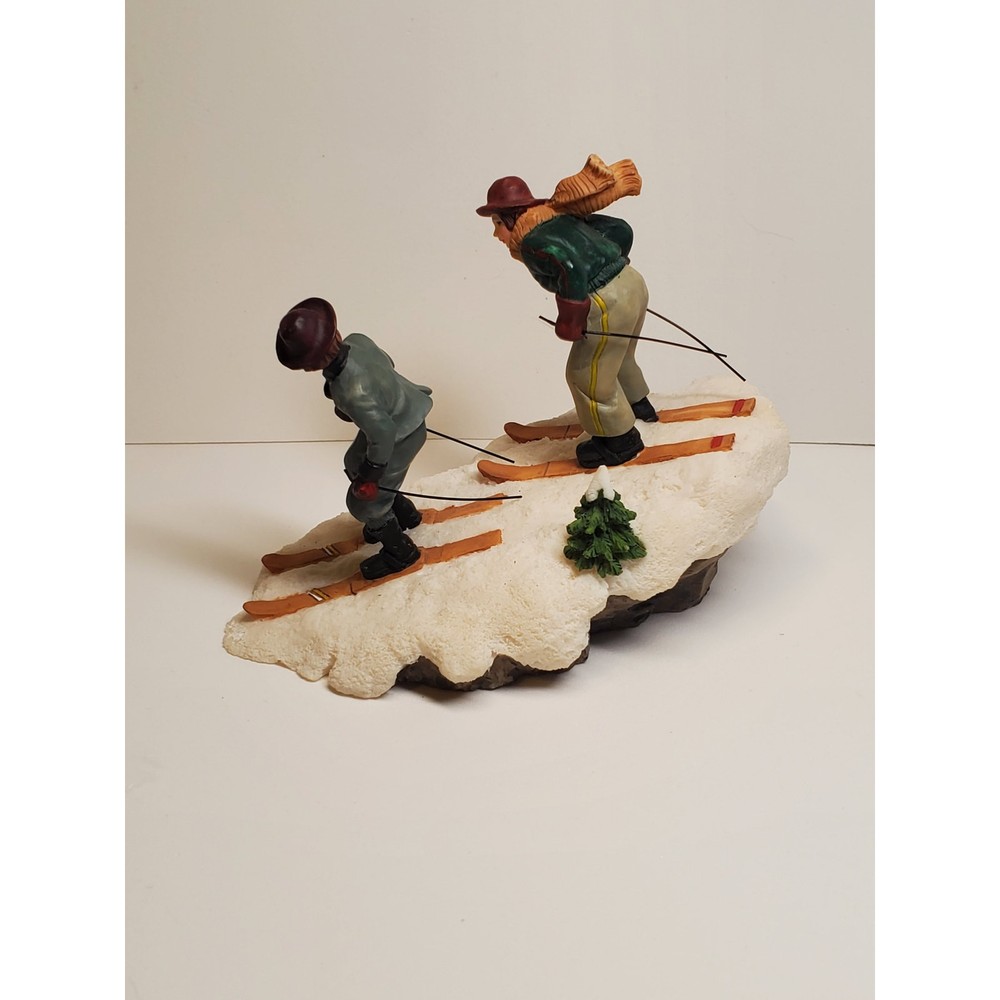 Ski Down Slop Figurine - 3"