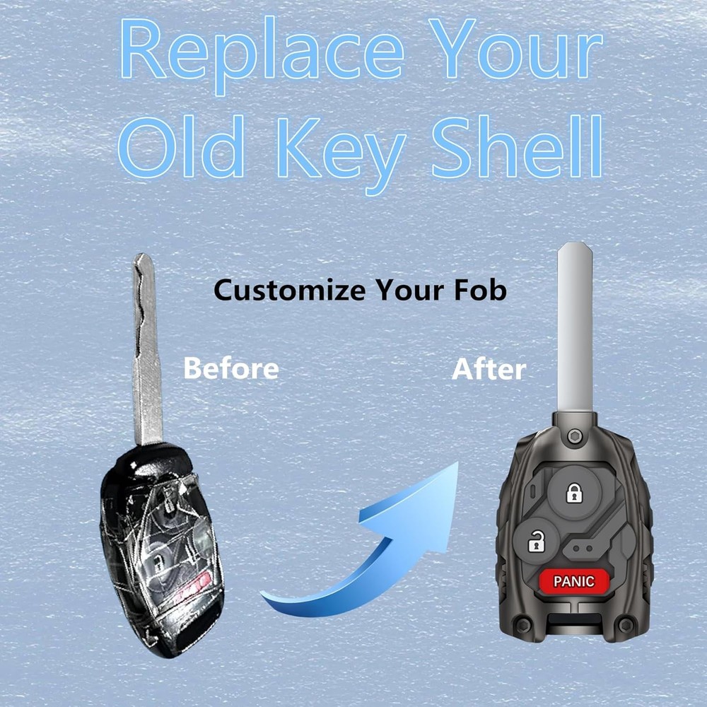 Remote Key Shell Replacement