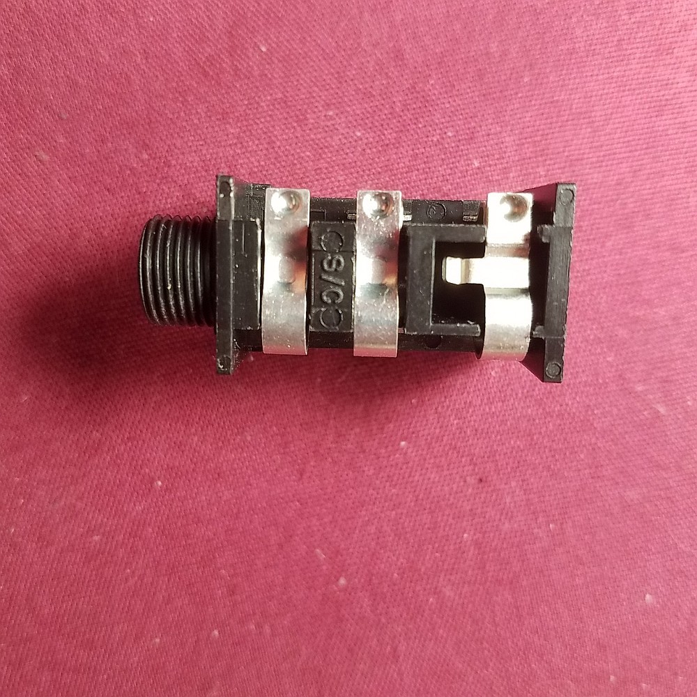 PEAVEY 1/4" 5 pin STEREO INPUT JACK PC MOUNT Guitar Amplifier Input