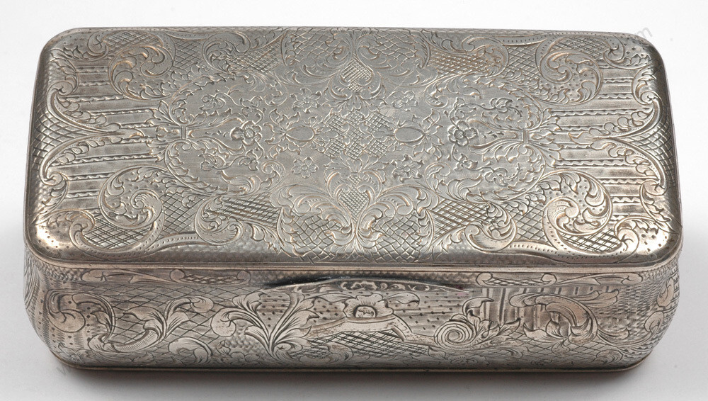 Moscow silver box, 1846