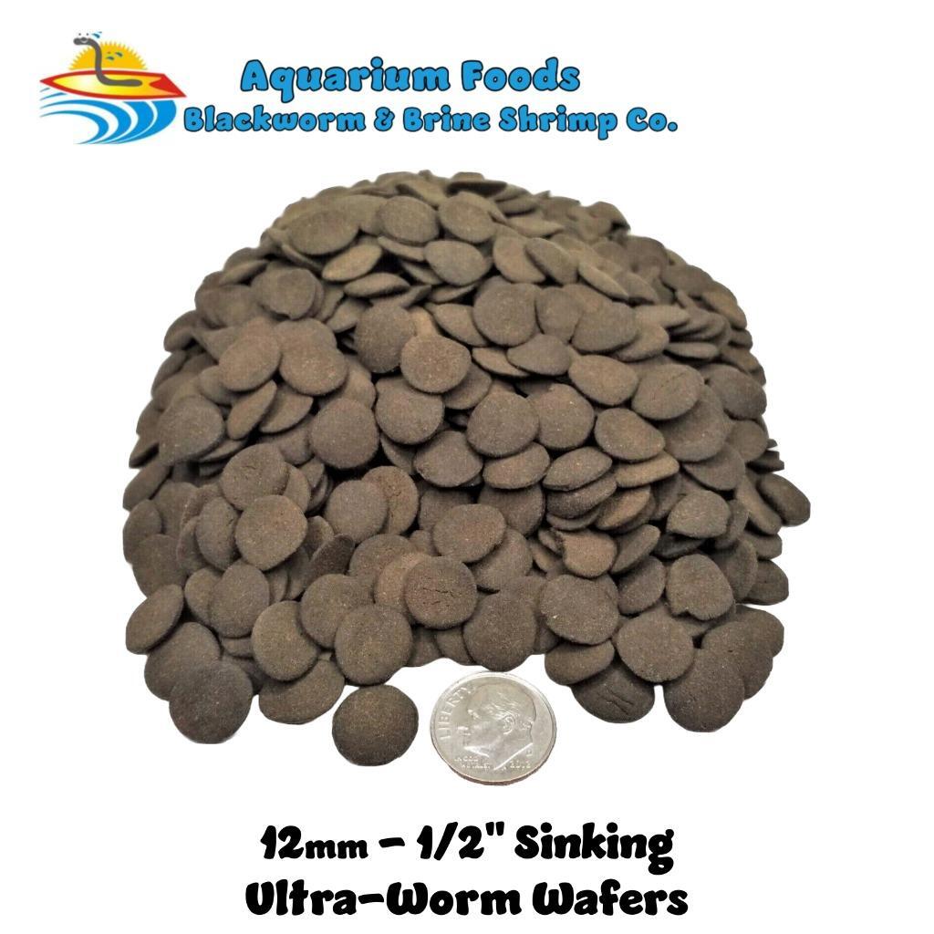 Sinking Wafers Bottom Feeder Fish Food 5-Type Mix. Algae Eater, Catfish & Plecos