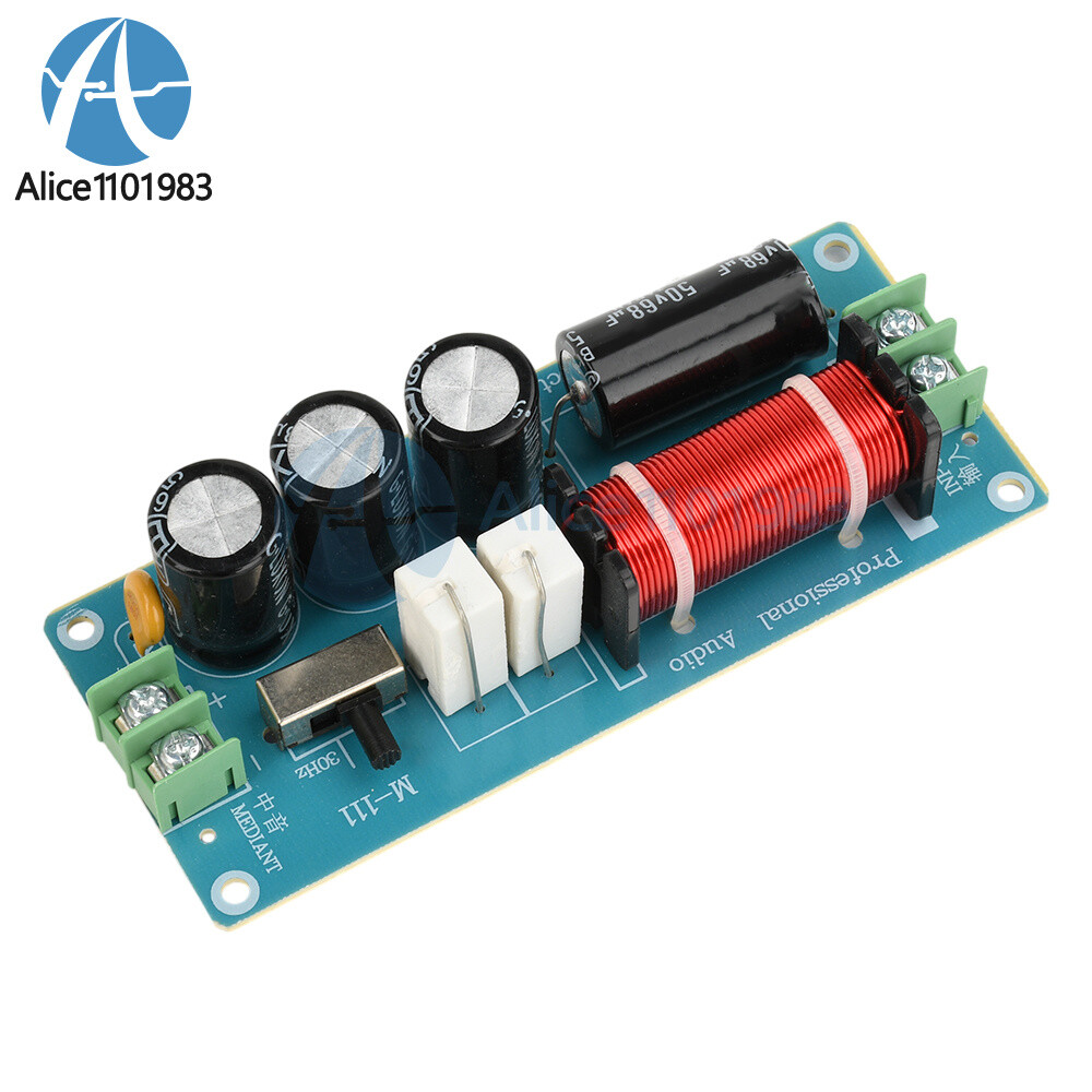 150W Midrange Speaker Frequency Divider Audio Crossover For HiFi Amplifier DIY