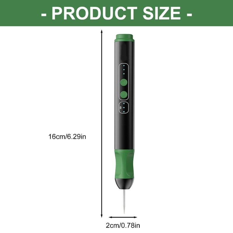 Variable Speed Mini Engraving Pen Low Vibration Design For Delicate Electronics