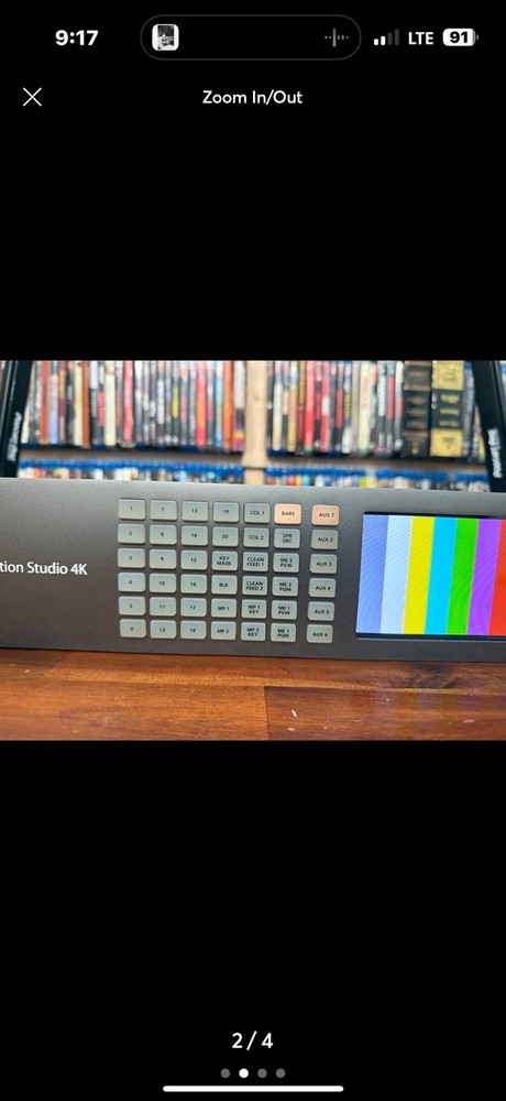 Blackmagic Design ATEM 2 M/E Production Studio 4K Switcher - Silver