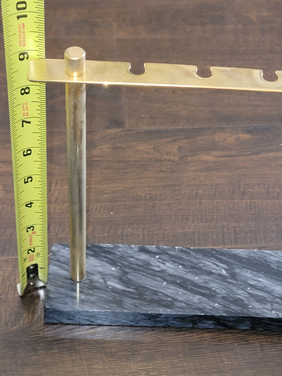 Bar Tool set w/ Marble stand Mid century modern Brass/Gold Home Decor