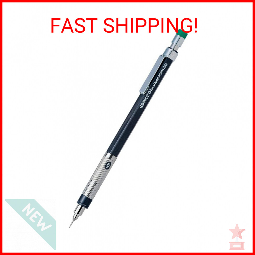 Pentel Graphlet Mechanical Pencil, 0.4mm (PG504-DD)