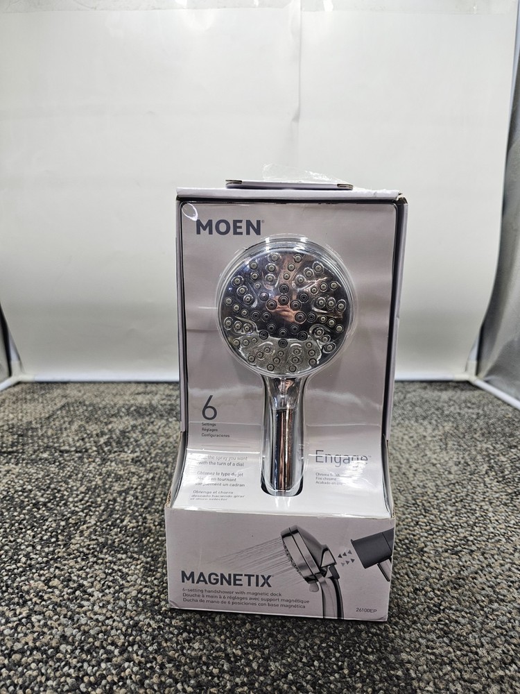 Moen 26100EP Engage Magnetix Six-Function Handheld Shower Head