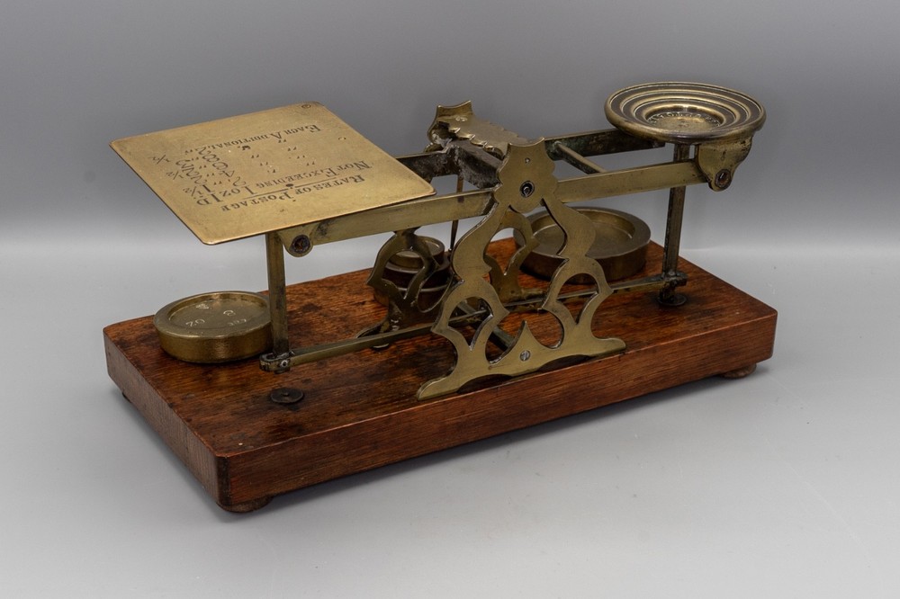 Victorian Postal Scales by Samson Mordan & Co