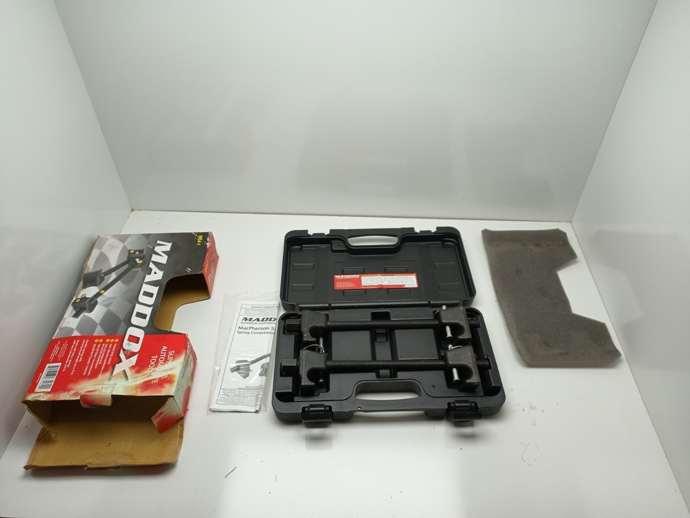 MADDOX ME4-1 MACPHERSON STRUT SPRING COMPRESSOR SET & CARRYING CASE TOOL