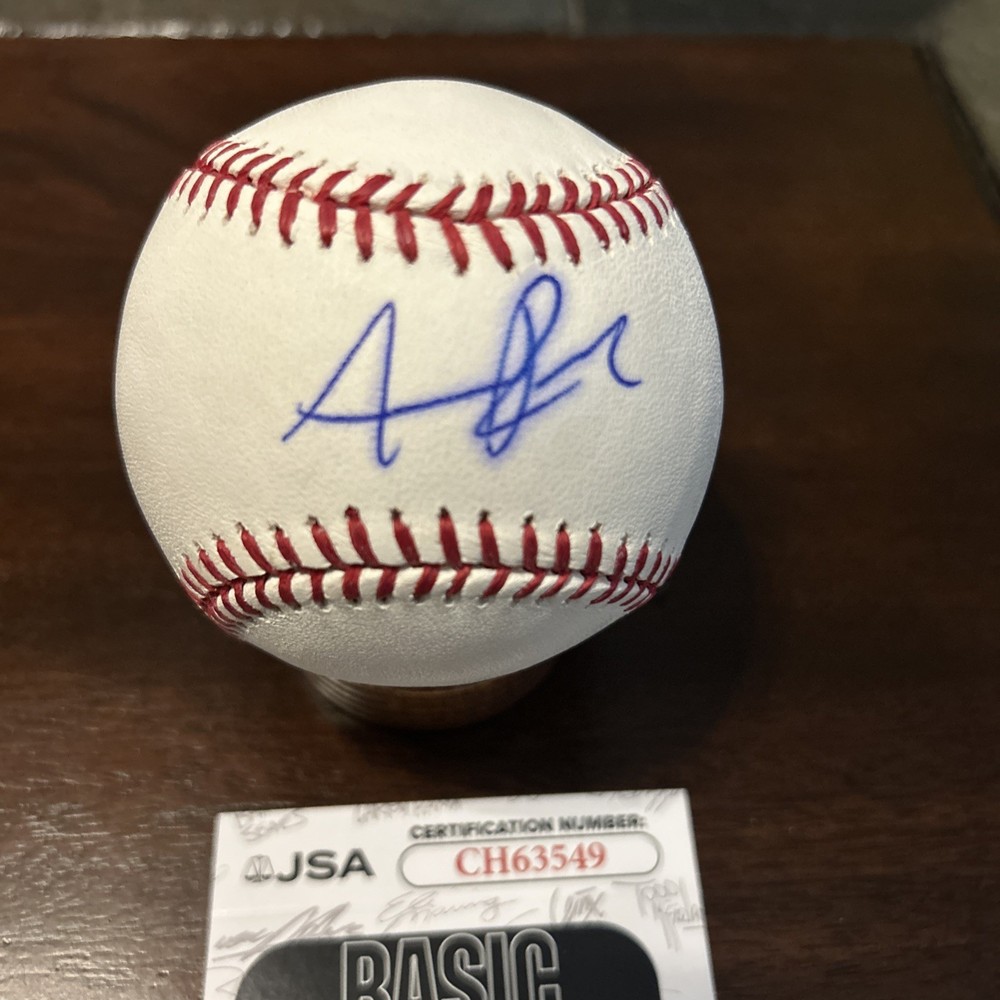 Addison Russel Signed New ROMLB Baseball. JSA.