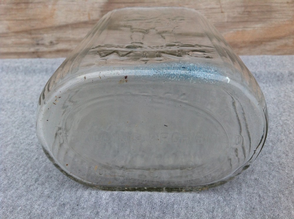 Guild Wine Embossed Glass Bottle