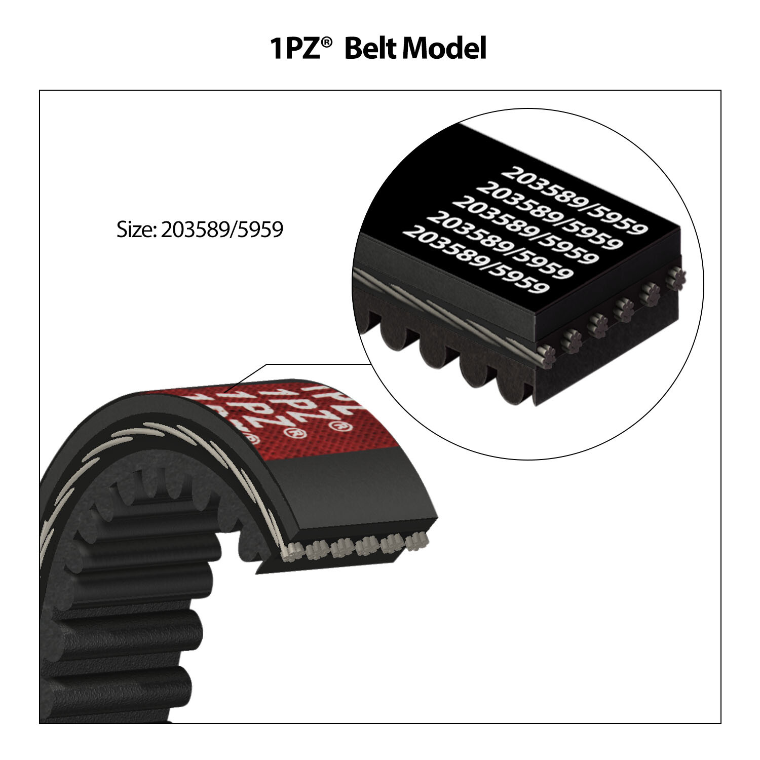 3x Drive Belt For Coleman KT196 Go Kart Buggy 4 Wheelers 196cc Comet Mini Bike