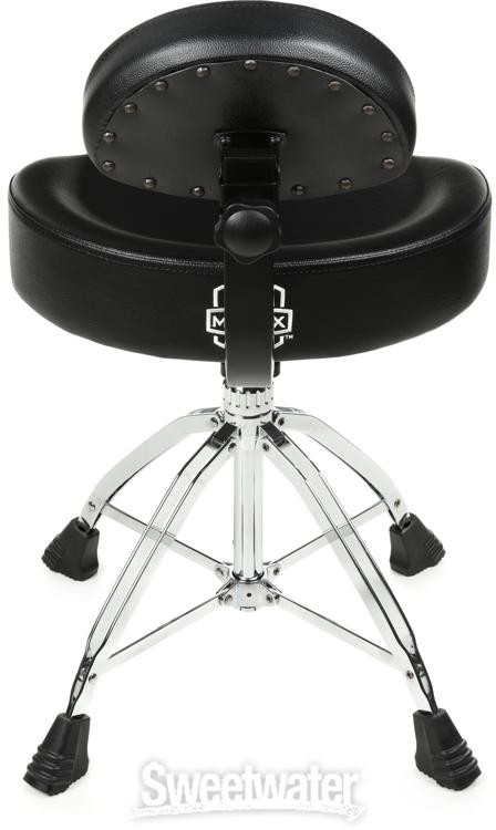 Mapex T875 Saddle Top Double-braced Drum Throne with Backrest
