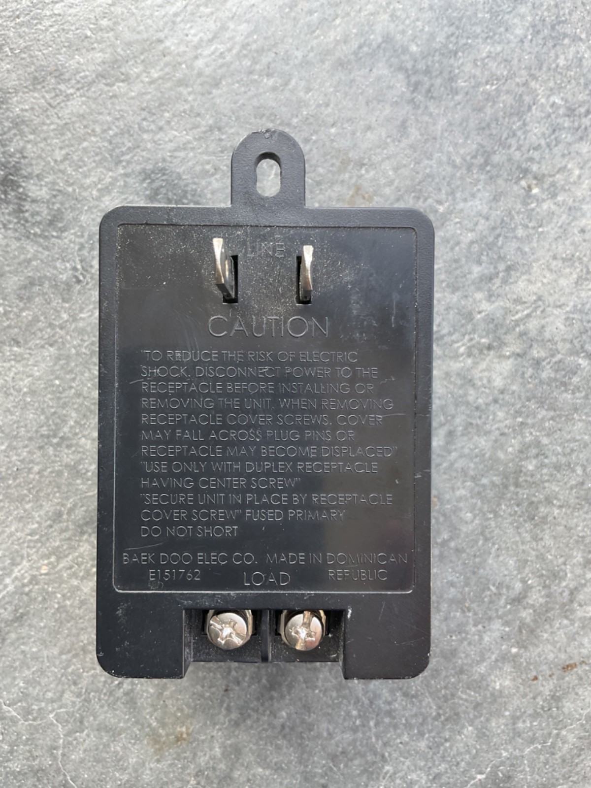 Napco Security Transformer 16.5VAC 1.5VA Power Supply