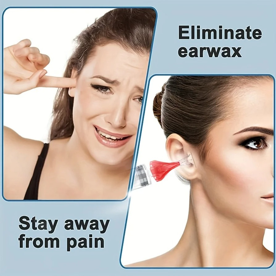 1 pc Ear Wax Removal Syringe Kit Ear Cleaner Rinse Tool with Replacement Tip