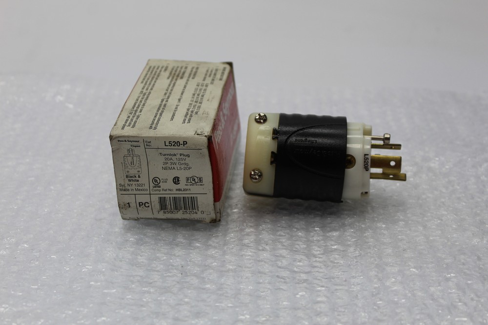 PASS & SEYMOUR L520-P PLUG NSMP