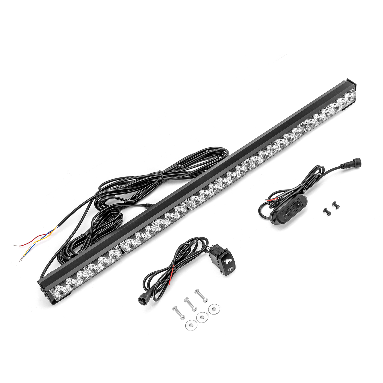30" LED Light Bar Chase For Polaris RZR Can-AM UTV Off Road Reverse Strobe RYWYR