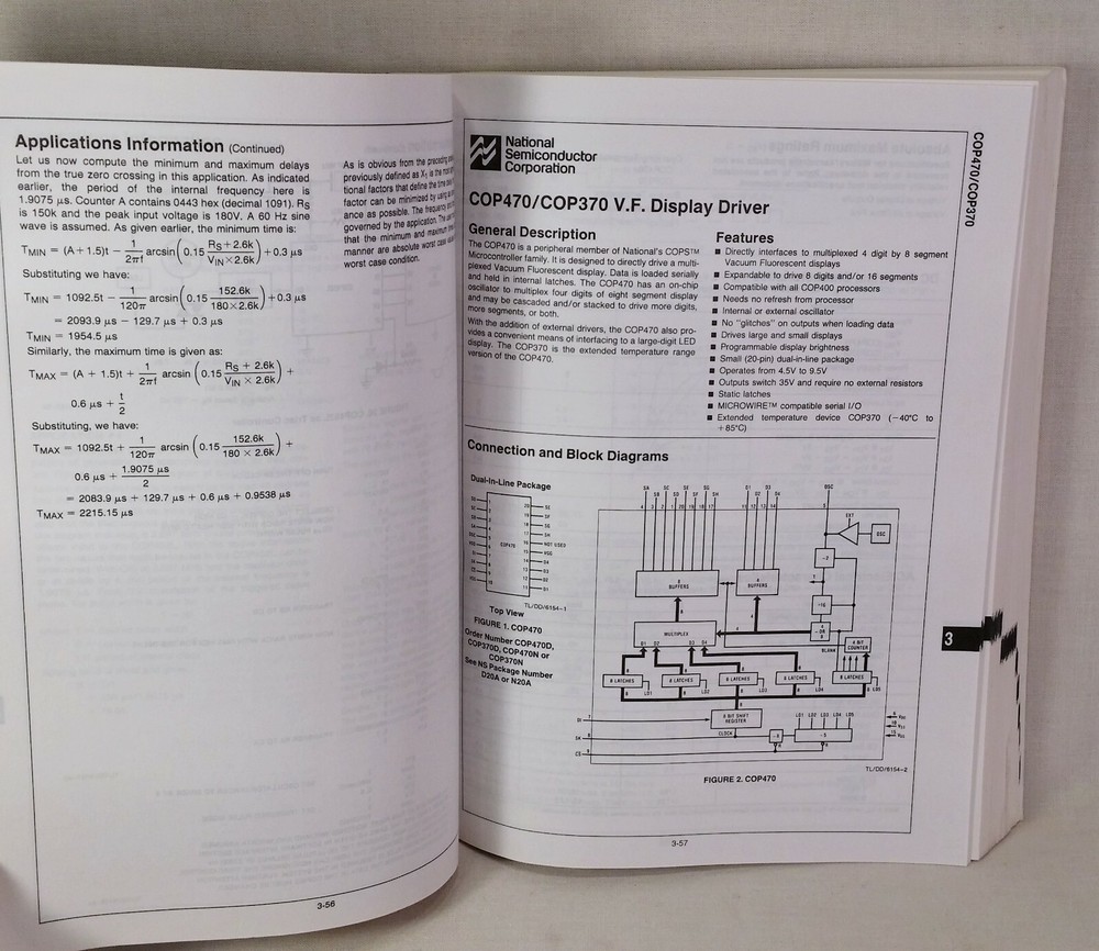 1987 National Semiconductor Microcontroller Databook