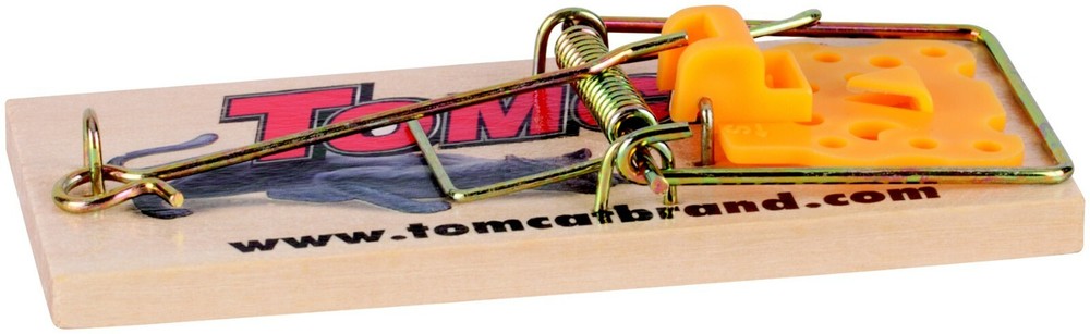 Tomcat Mouse Traps (Wooden), 2 Traps