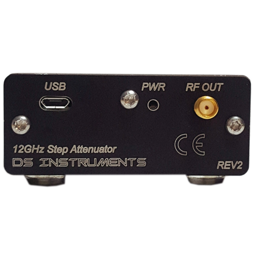 13GHz Digital Microwave Step Attenuator - 64dB Range - USB & Display