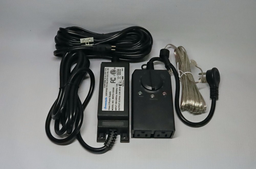 Dewenils DC Low Voltage Landscape Transformer Outdoor With Timer