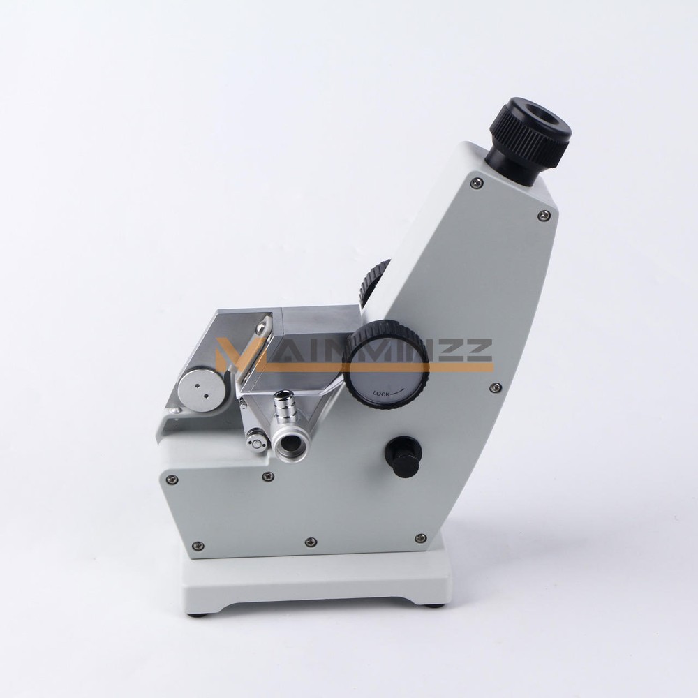 1pcs 2WAJ Abbe Refractometer 0-95% Brix & 1.300-1.700 ND Lab Monocular