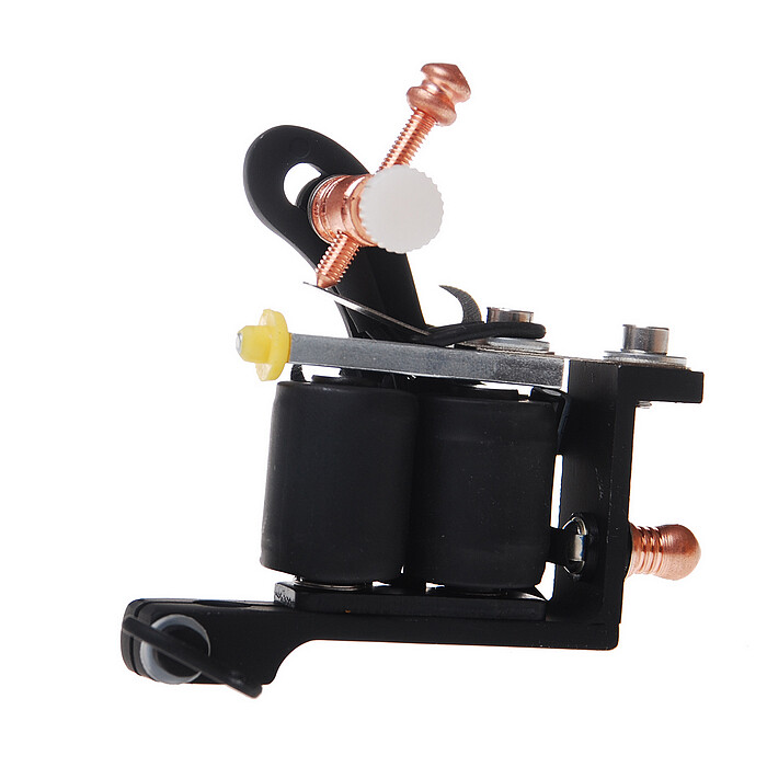10 Wrap Coils Tattoo Machine Liner Shader US Black 404-P