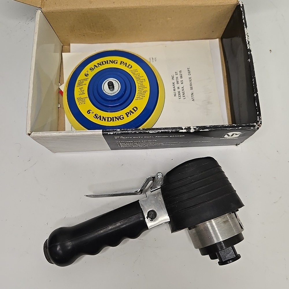 Nu-Mark N-516 6" Heavy Duty Pneumatic Sander