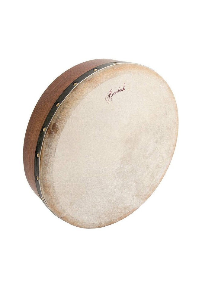 Includes: 14 inch Irish Celtic Bodhran Drum W/Fixed Goatskin Head ~ Solid She...