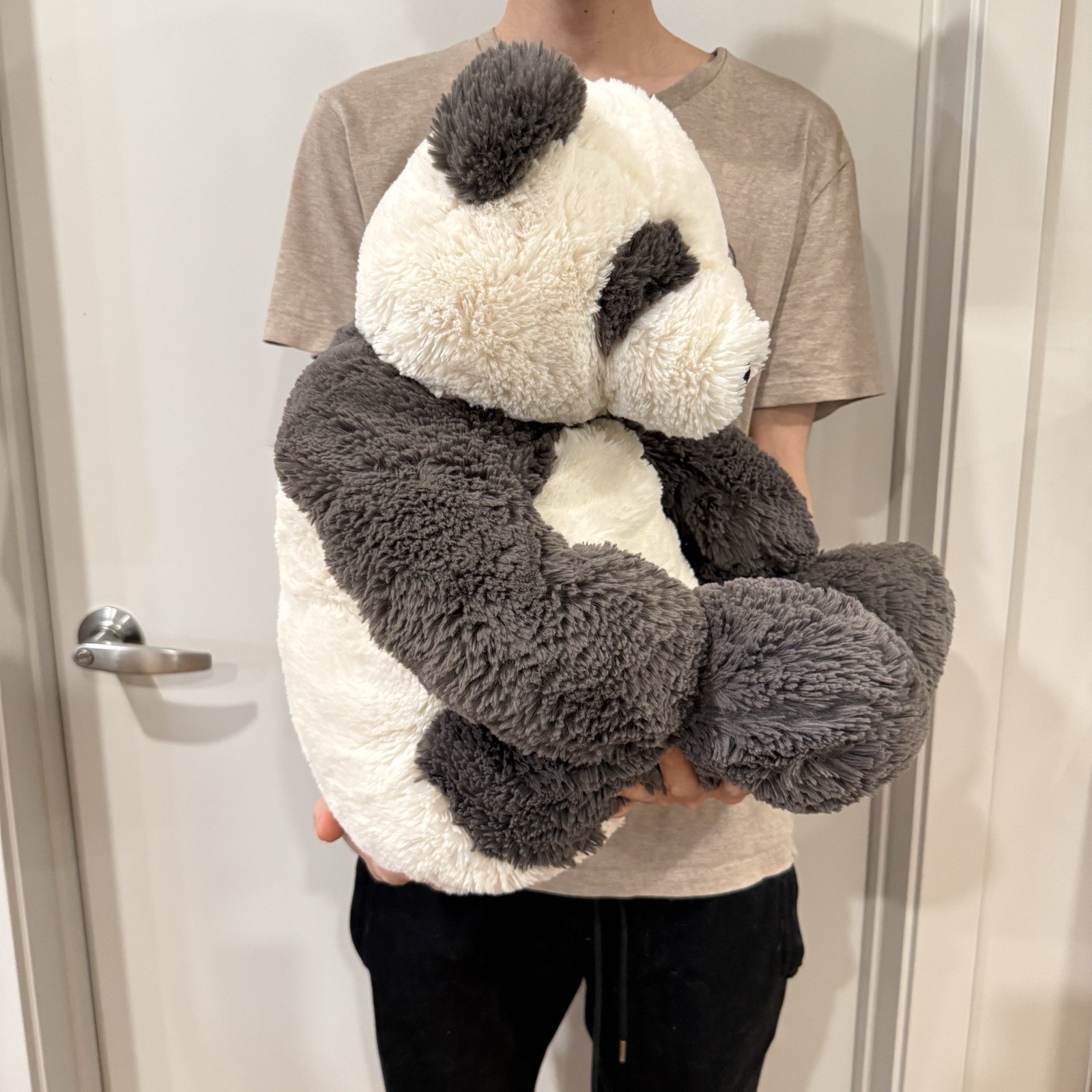 Jellycat HUGE Harry Panda - Good Used Condition - Retired & Very Rare