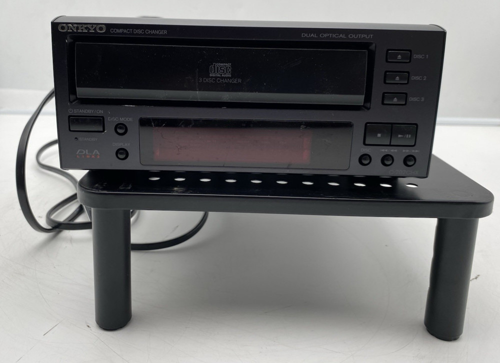 Onkyo Compact 3 Disc Changer C-707CHX Compact Disc Digital Audio