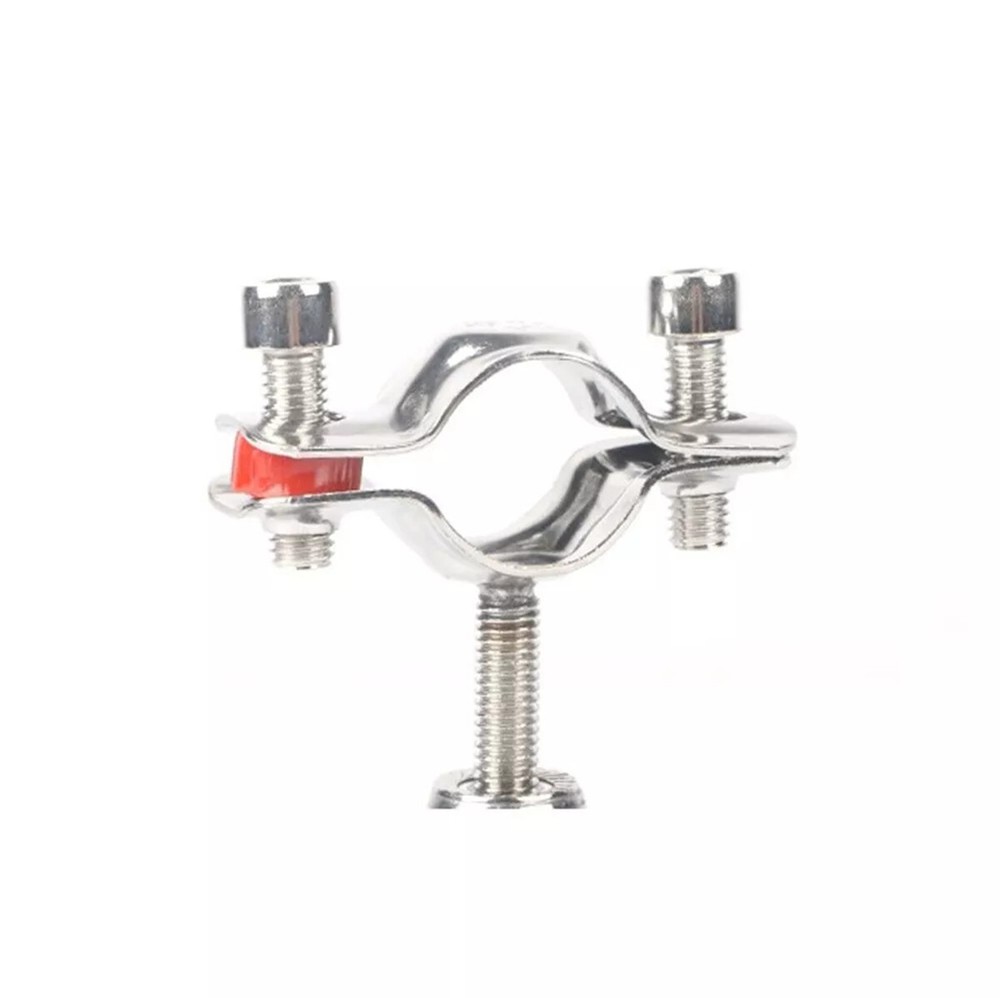 Adjustable Bracket Clamp Pipe Straps Wall Mount Ceiling Pipe Support SS For Pipe