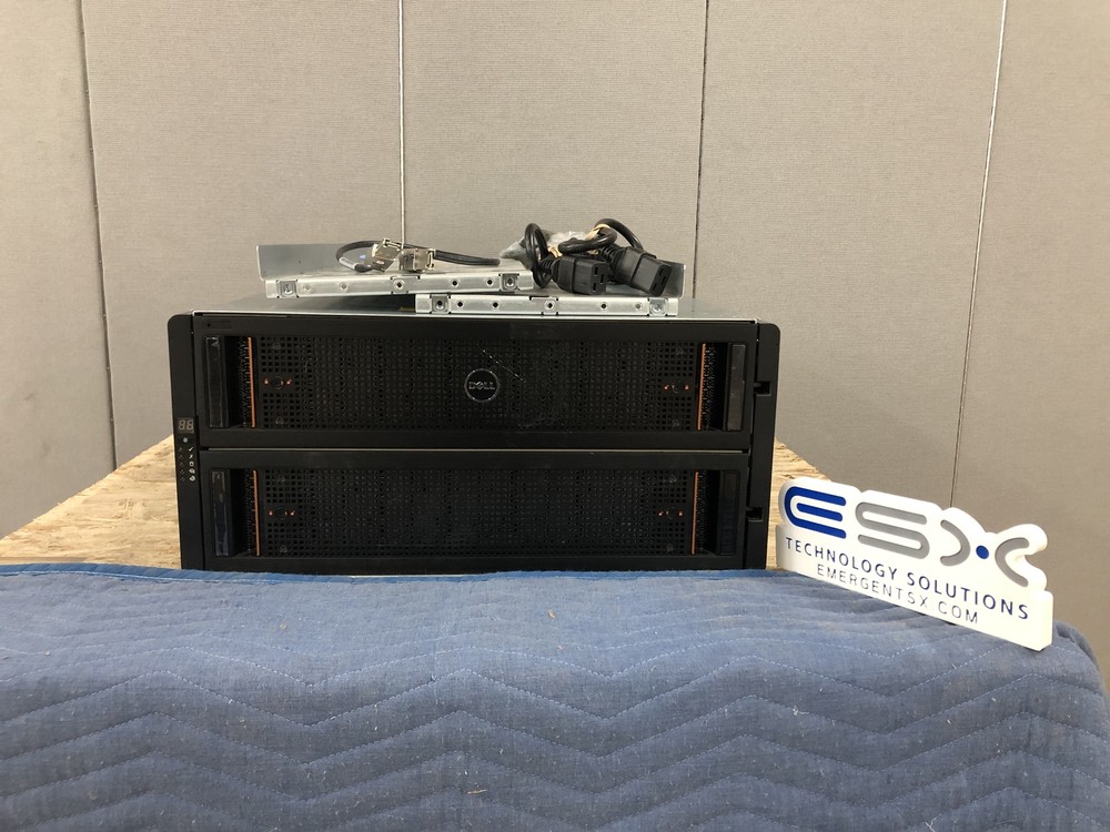 Dell Compellent SCV2080 Dense 336TB 10GbE iSCSI Storage Array 84x 4TB HDDs