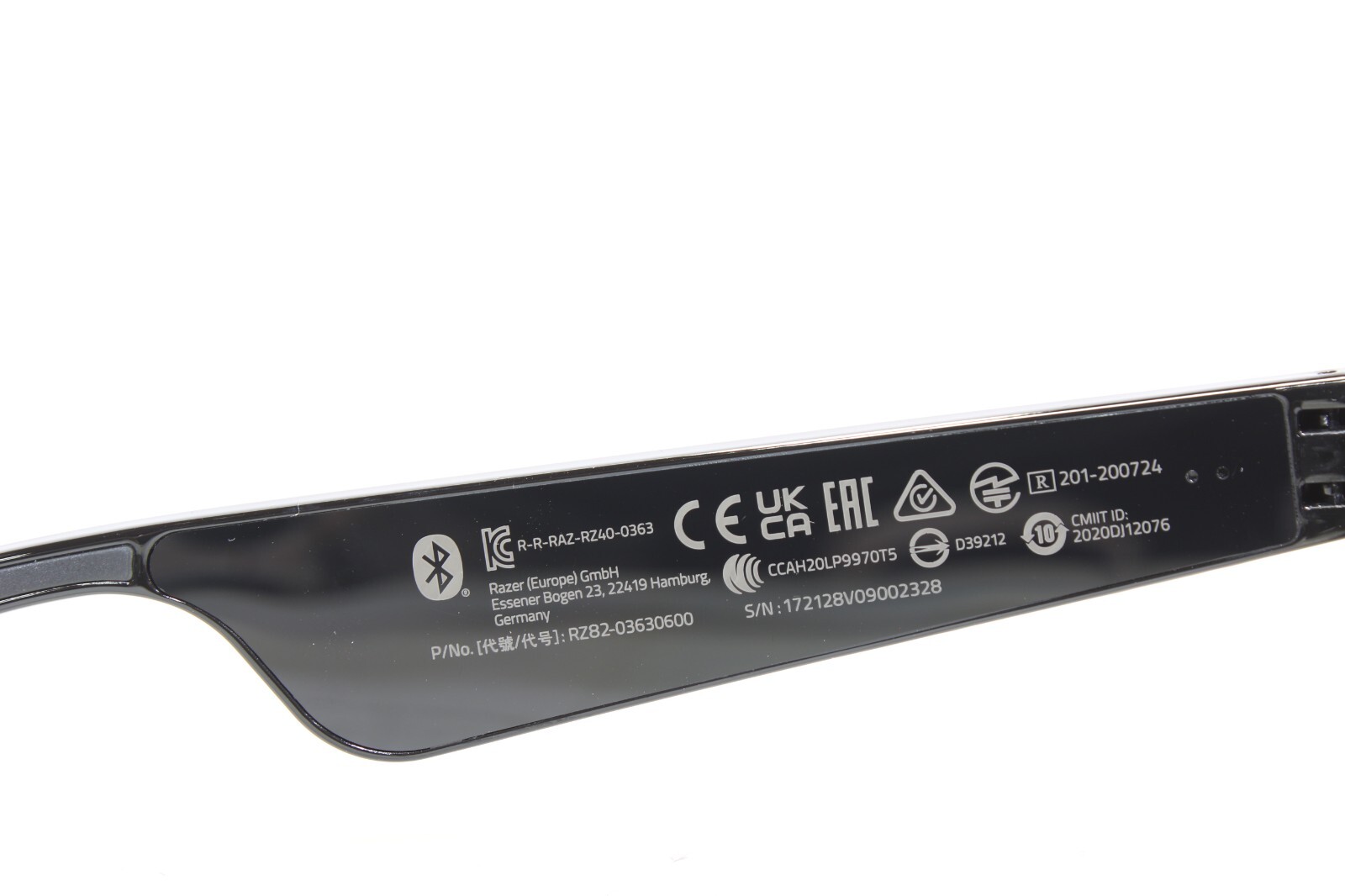 Razer ANZU Rectangle Smart Glasses with Blue Light Filtering - Small | Medium