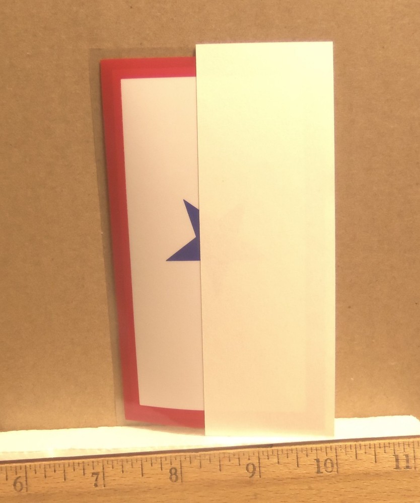 Blue Star Service Window Sticker