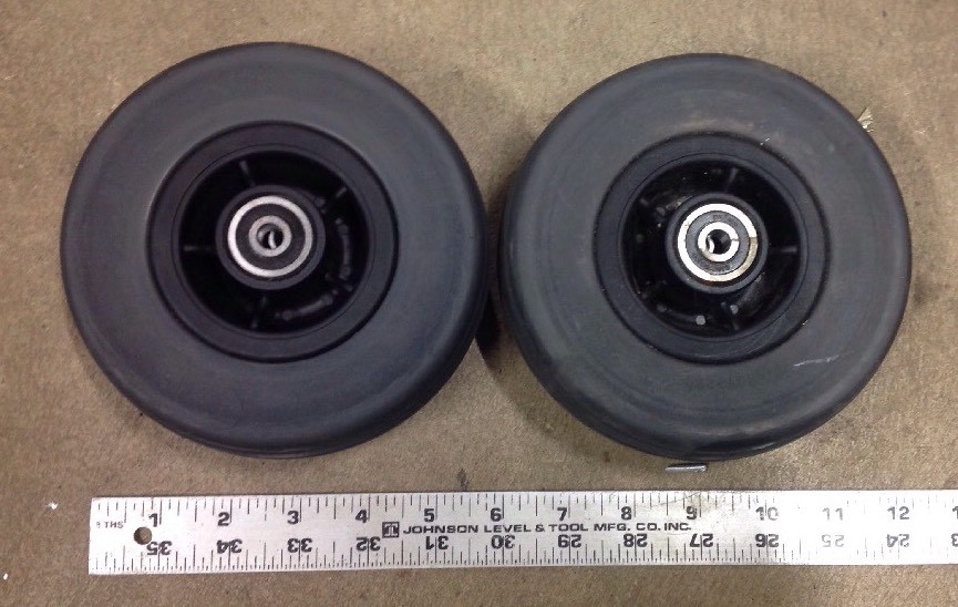 6"x2" Front / Rear Caster Wheel Jazzy 600 ES Quantum Q6 Edge 2.0 Q6 Edge 2.0 X