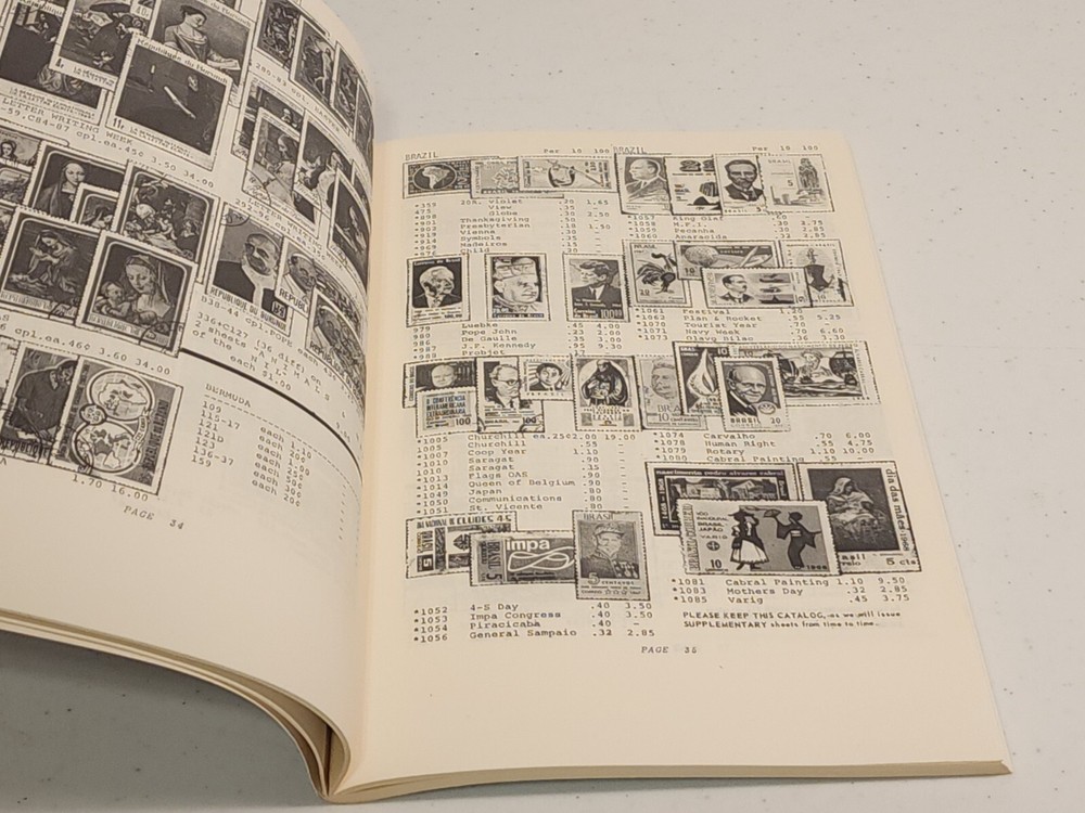 Paul Ledermann wholesale catalog 1973 paperback Scott Listed Items