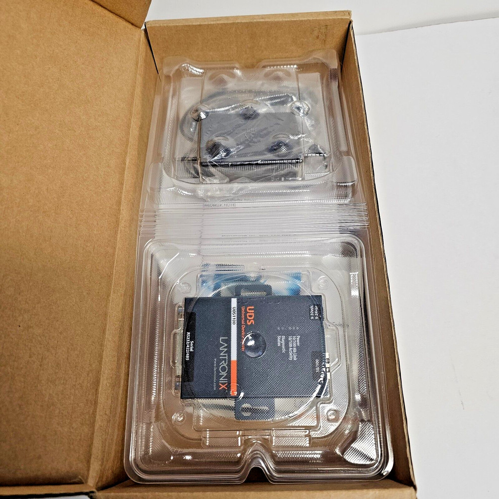 Lantronix UD1100002-01 Ethernet Device Server New (Open Box)