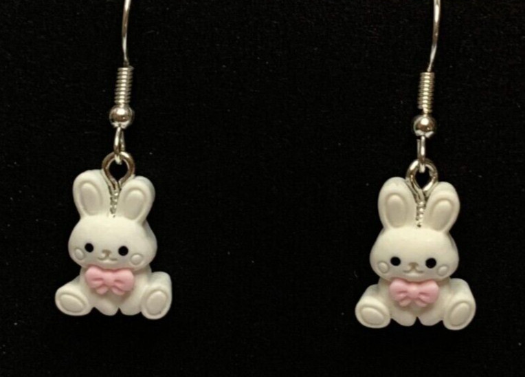 Easter Earrings, Bunny Earrings, Rabbit Earring, Gift Idea, Easter Bunny Earring