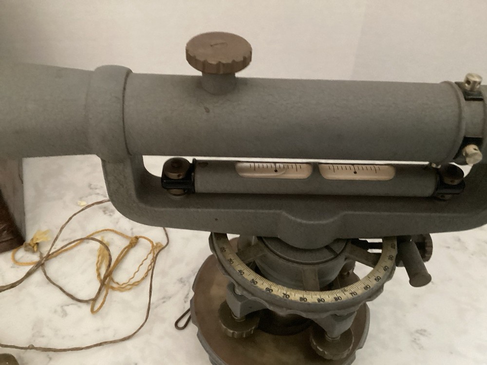 Antique David White Transit Level Surveyors Tool #8014