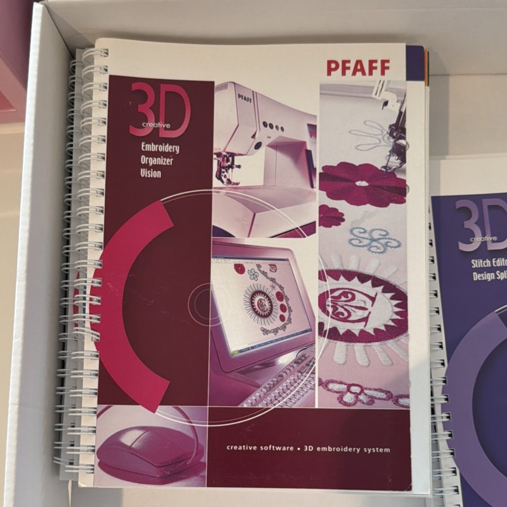 PFAFF 3D Creative Suite Embroidery Machine Digitizing Software